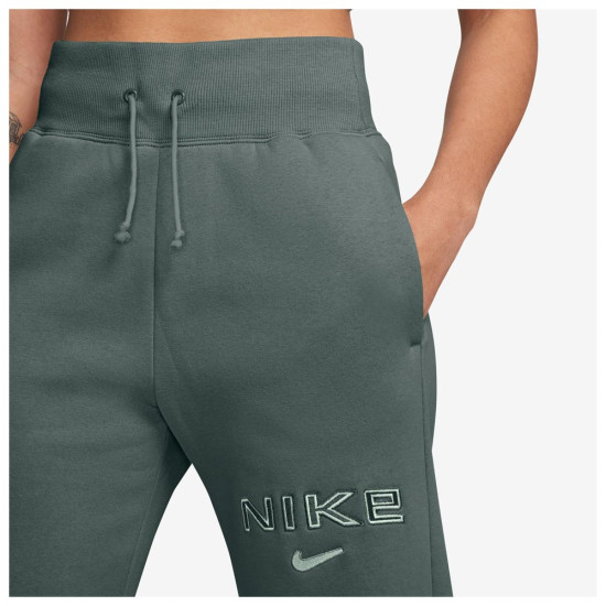 Nike Γυναικείο παντελόνι φόρμας Sportswear Phoenix Fleece High-Waisted Logo Pants